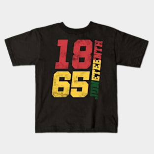 Juneteenth 1865 Black History African American Men Women Kids T-Shirt